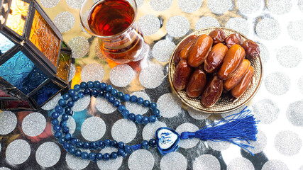 ramadan food, traditional muslim culture food for ramadan kareem night