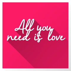 Walentynkowy cytat na pocztówkę