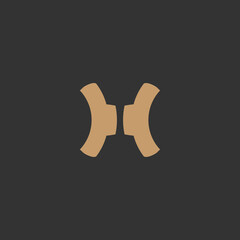  Western saloon door flat icon. Simple style retro bar symbol. Logo design element. T-shirt printing. eps10. Vector for sticker.