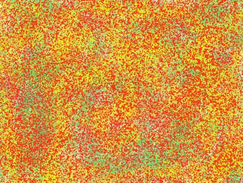 art texture colorful spots of paint bright and spring red, yellow and green on a white background