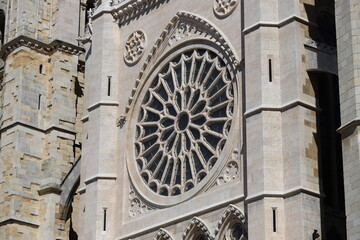 Castilla y León, León. Rosetón de la Pulchra Leonina	