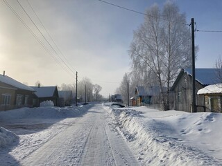 snow covered bridge