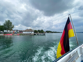 boat on bodensee
