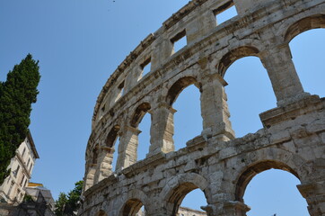 Obraz premium amphitheater in pula