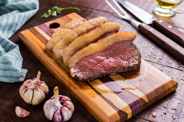 Grilled picanha, traditional Brazilian barbecue.