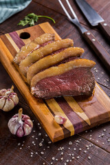 Grilled picanha, traditional Brazilian barbecue.