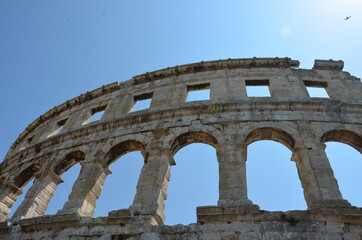 Obraz premium amphiteater in pula