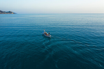 boat in the sea