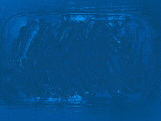 Grungy bright fractal cover with positive energy. Colorful blue kaleidoscope. Decorative fantasy backdrop in dark and light tones. Cool stylish contemporary art deco. Trendy abstract web design 