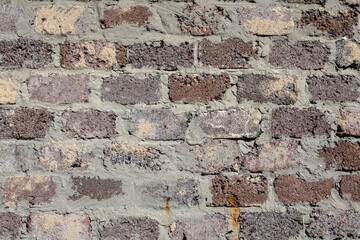 The original brickwork as an original background.