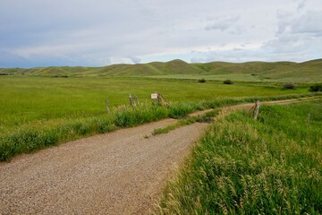 Grasslands National Park in Saskatchewan Canada