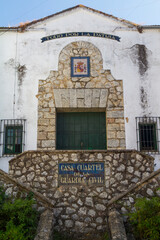 Cuartel de la Guardia Civil en el pueblo de Aracena, provincia de Huelva, comunidad autonoma de Andalucia, pais de España