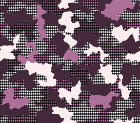 Fototapeta na wymiar Seamless camouflage pattern, modern camouflage print.