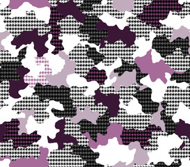 Fototapeta premium Seamless camouflage pattern, modern camouflage print.