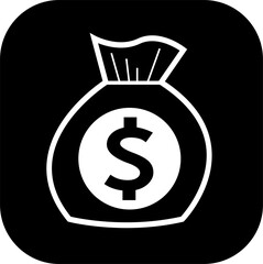 Dollar money icon