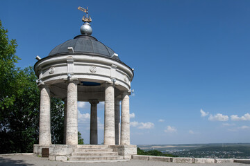 Aeolian harp pavilion (monument of history and architecture, 1831). Pyatigorsk, Stavropol Krai, Caucasus, Russia.