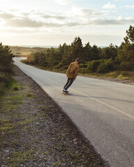 skate en carretera