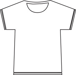Blank Tshirt Icon