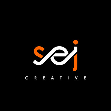 SEJ Letter Initial Logo Design Template Vector Illustration