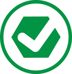 check mark icon sign