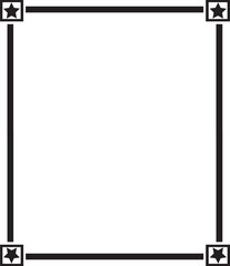 Frame border art Illustration design