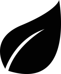 Fototapeta premium Leaf icon