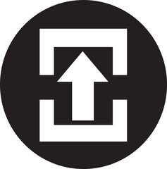 Arrow sign icon