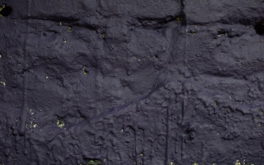 Black painted wall background with copyspace