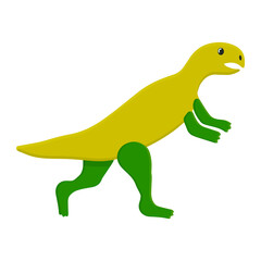 Dinosaur baby jurassic hand-drawn illustration