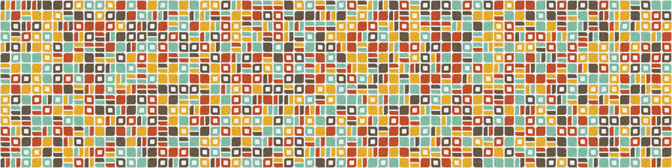 Abstract Geometric Pattern generative computational art illustration