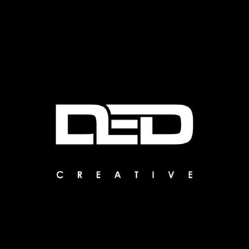 DED Letter Initial Logo Design Template Vector Illustration
