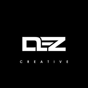DEZ Letter Initial Logo Design Template Vector Illustration