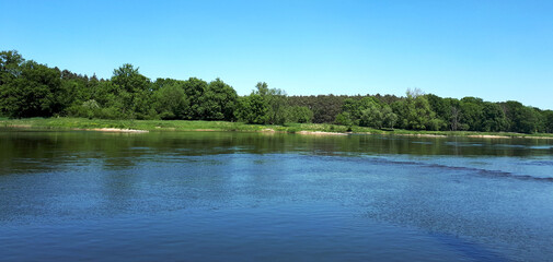 Rzeka Odra. Polska.	
