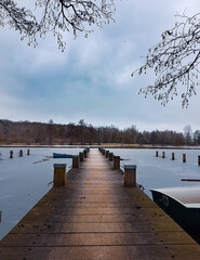 Winterliche Seelandschaft