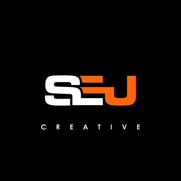 SEJ Letter Initial Logo Design Template Vector Illustration