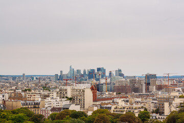 Fototapeta na wymiar View of la Défense near Paris.