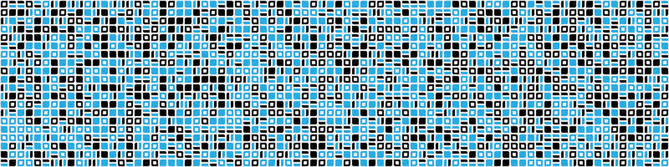 Abstract Geometric Pattern generative computational art illustration