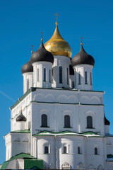 the fortress wall of the Pskov Kremlin