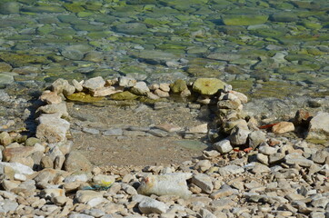 beautiful sea view in croatia, Pjescana Uvala, Croatia, adriatic coast