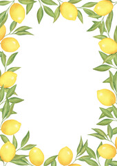 Square Lemon Frame