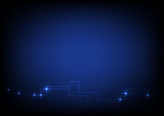 Modern abstract technology background concept