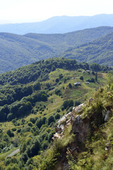 Fototapeta na wymiar Jer sanctuary in the mountains of the South Caucasus