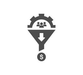 Lead Generation icon. Simple element illustration. Lead Generation concept symbol design. Can be used for web and mobile.