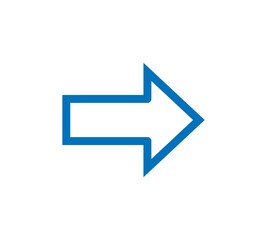 Arrow Icon in trendy flat style isolated on grey background. Arrow symbol for your web site design, logo, app, UI. Vector illustration, EPS10.