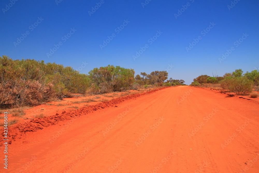 Wall mural Australian outback wilderness and remoteness