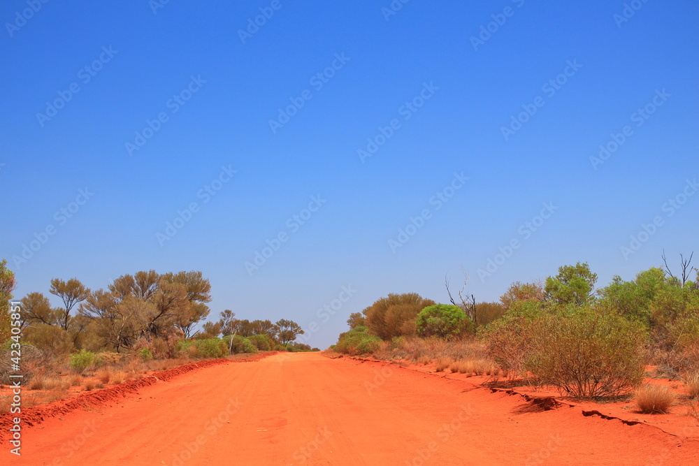 Wall mural Australian outback wilderness and remoteness