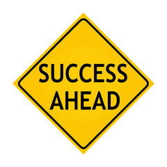 Road sign - Success Ahead