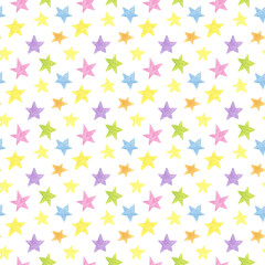 Multicolored Stars Pattern