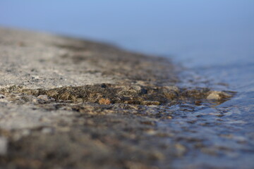stone on the beach