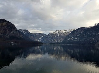 Austrian lake in Hallstatt